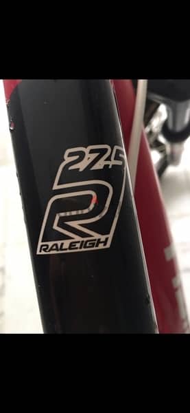 Byke raleigh like new 27.5 inch very good quality 4