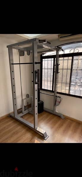 body sistem cage and lat-row machineike new 1