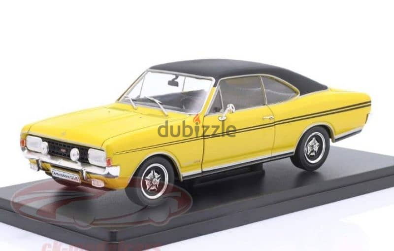 Opel Commodore Coupe 1970 diecast car model 1:24. 1