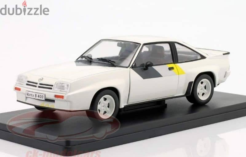 Opel Manta B 400 1981 diecast car model 1:24. 1