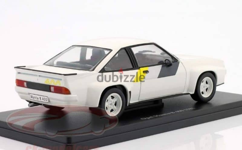 Opel Manta B 400 1981 diecast car model 1:24. 3