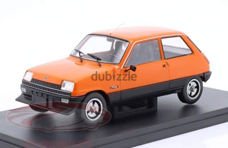 Renault 5 diecast car model 1:24 1