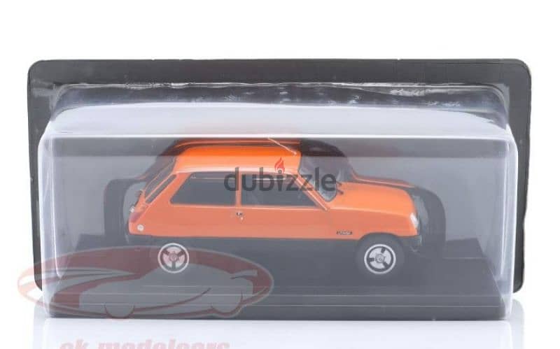 Renault 5 diecast car model 1:24 5