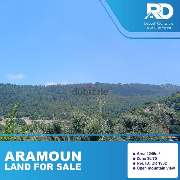 Land for sale in Aramoun - أرض للبيع في عرمون 0