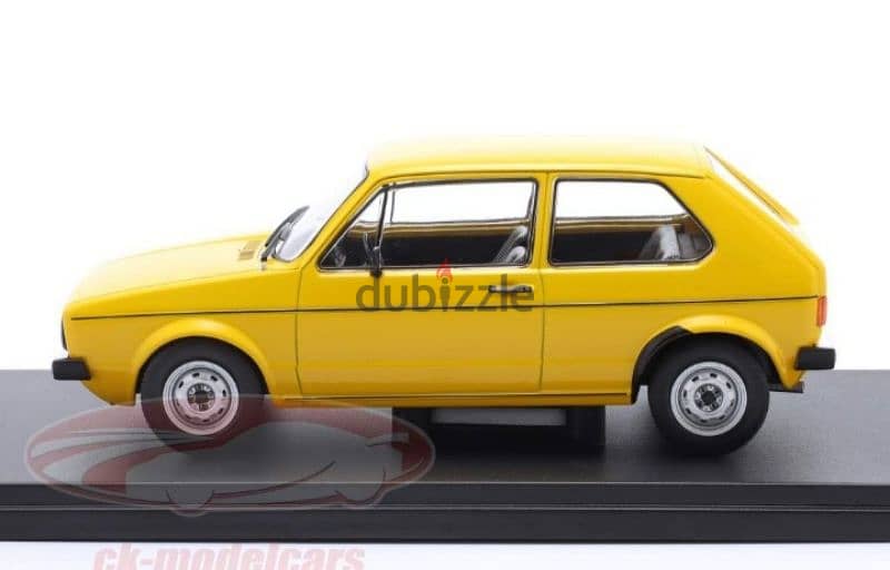 Volkswagen Golf MK1 diecast car model 1:24 2