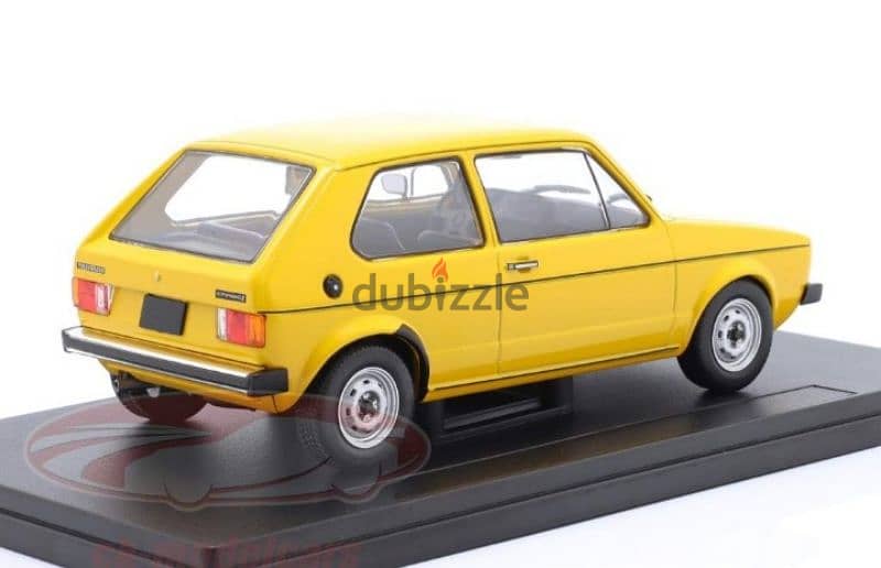 Volkswagen Golf MK1 diecast car model 1:24 3