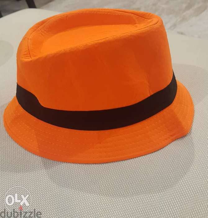 Summer hat orange 0