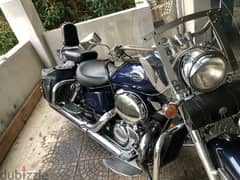 motorcycle Honda Shadow 750cc 2002
