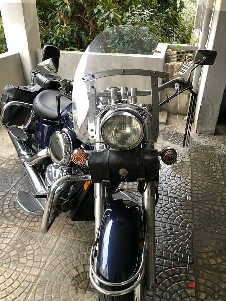 motorcycle Honda Shadow 750cc 2002 1