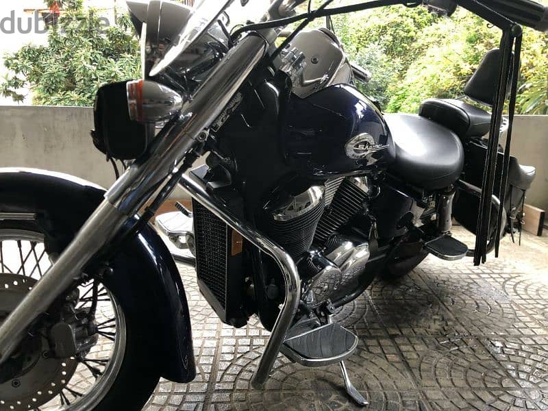 motorcycle Honda Shadow 750cc 2002 2