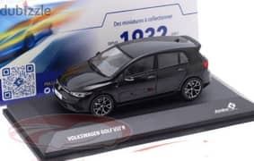 VW Golf Vlll R diecast car model 1;43.