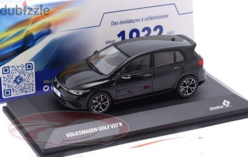 VW Golf Vlll R diecast car model 1;43. 0