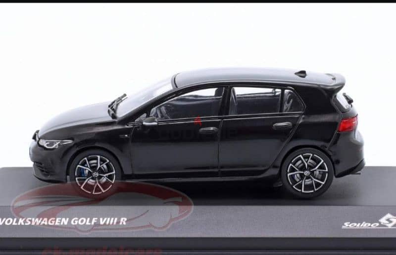 VW Golf Vlll R diecast car model 1;43. 2