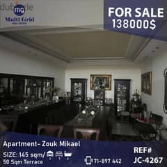 JC-4267 / Apartment for Sale in Zouk Mosbeh, شقة للبيع في ذوق مصبح 0