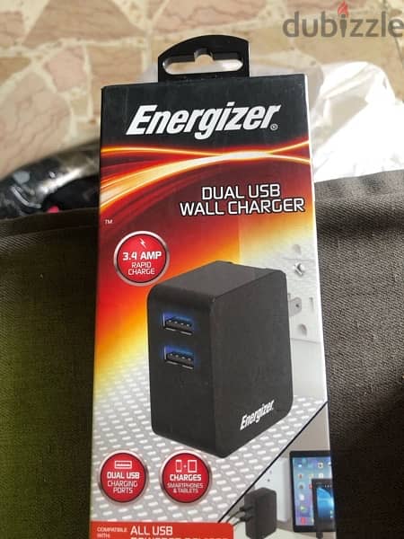 Energizer Dual usb wall charger 0