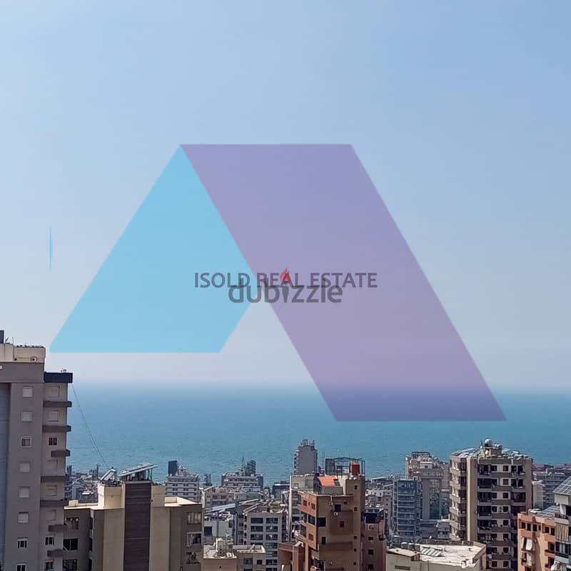 Brand new 117 m2 apartment+ panoramic sea view for sale in Jal El Dib 1