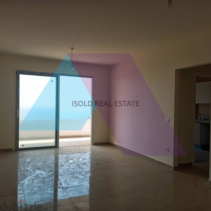 Brand new 117 m2 apartment+ panoramic sea view for sale in Jal El Dib 7