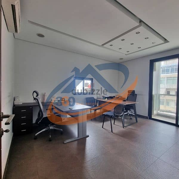 FURNISHED OFFICE FOR RENT IN MAR MIKHAEL مكتب مفروش في مار مخايل 1