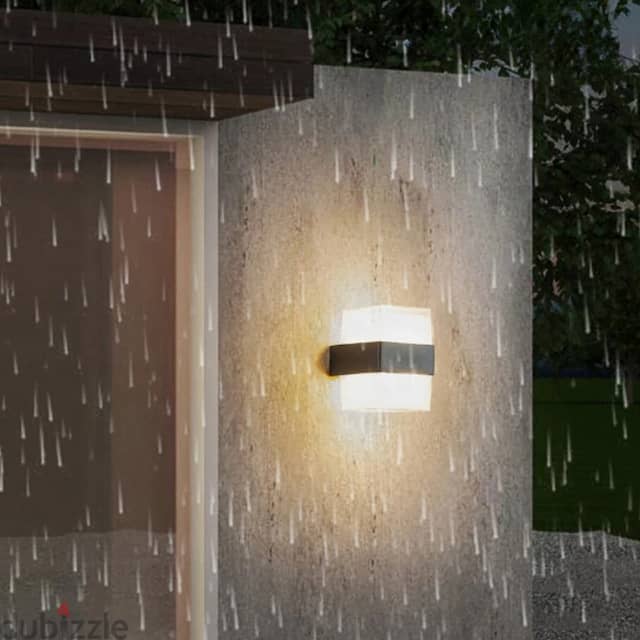 Angular Wall Light Warm LED Outdoor Wall Mounted Lamp 3