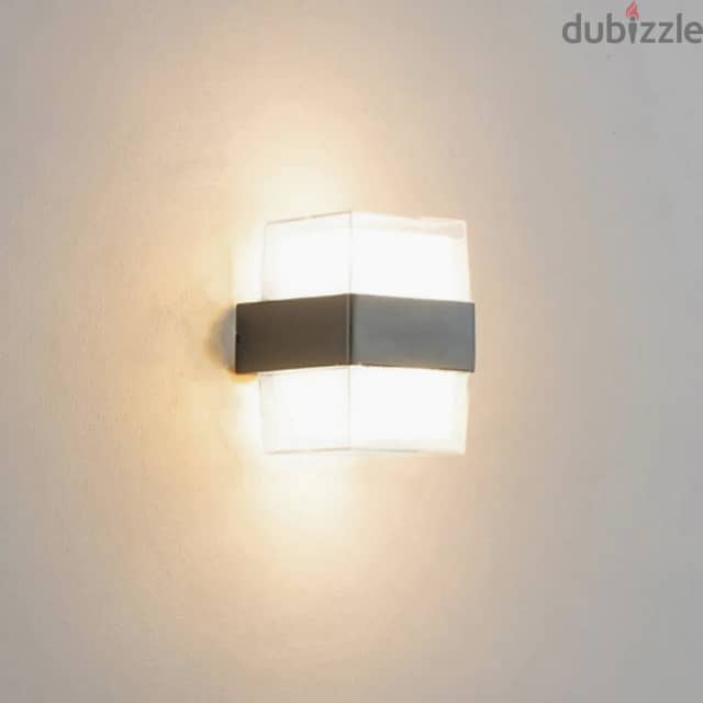 Angular Wall Light Warm LED Outdoor Wall Mounted Lamp 5