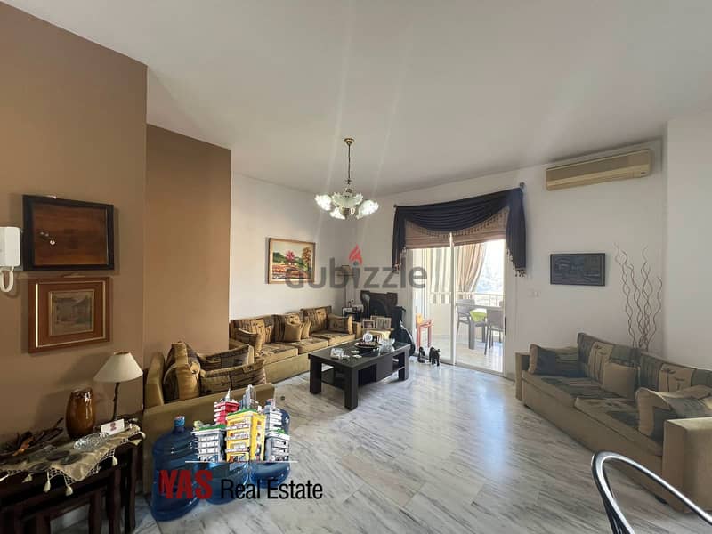 Dik El Mehdi 130m2 | Partly Furnished |Well Maintained|Quiet Street|NE 1