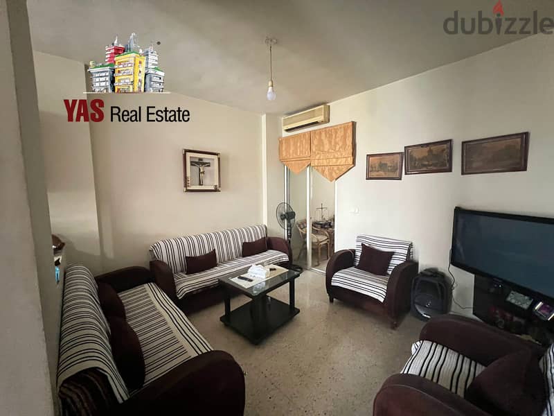 Dik El Mehdi 130m2 | Partly Furnished |Well Maintained|Quiet Street|NE 3