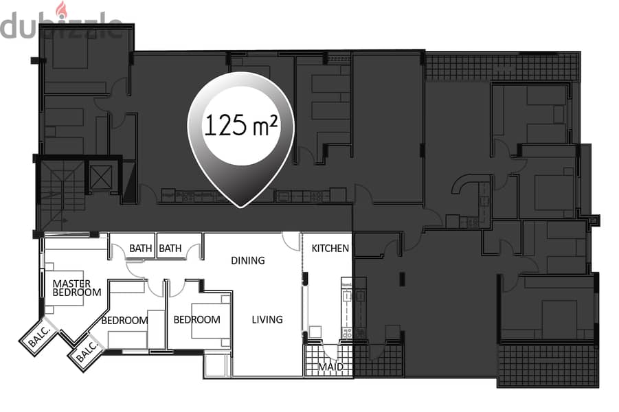 Aachqout 125 m2 Apartment - New - Panoramic view - Great location 10