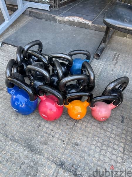 kettle bell used like new 2