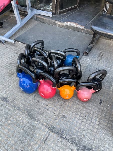 kettle bell used like new 3