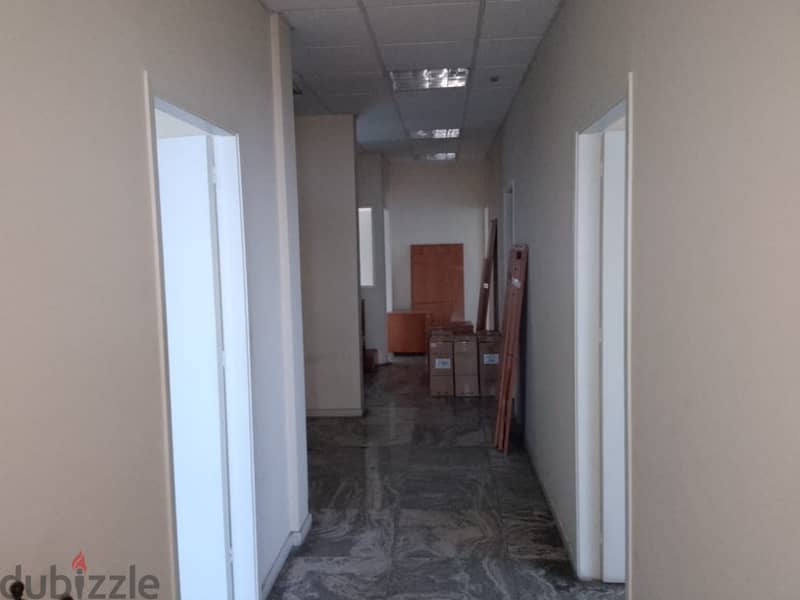 200 Sqm | Office For Rent In Sin El Fil | Panoramic City View 3