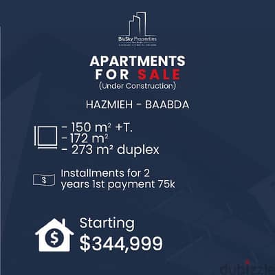 Apartment For SALE In Hazmieh شقق للبيع في الحازمية #JG