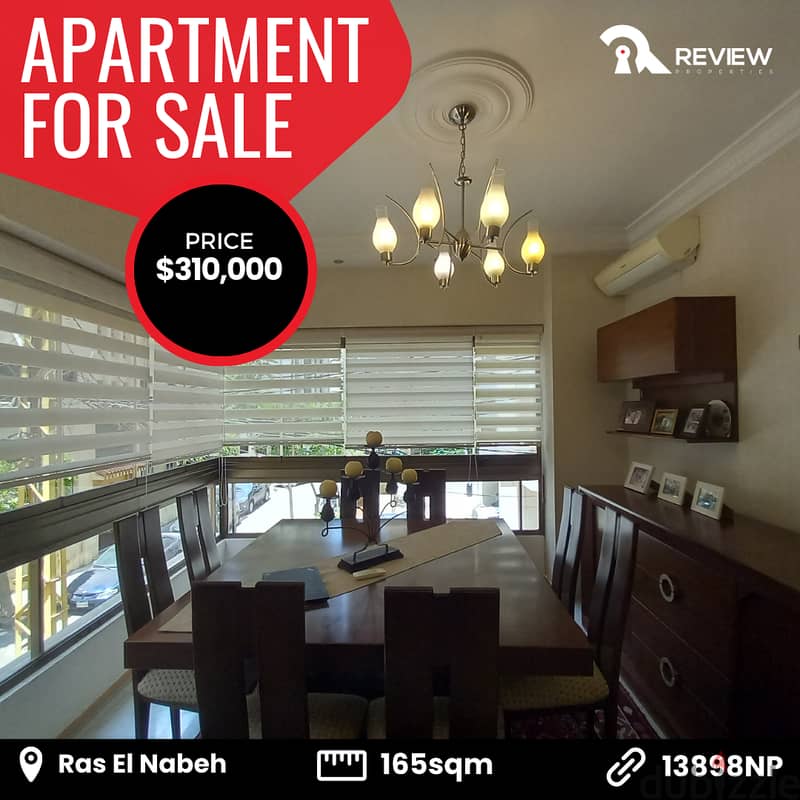 Apartment for sale in Ras Nabeh 0