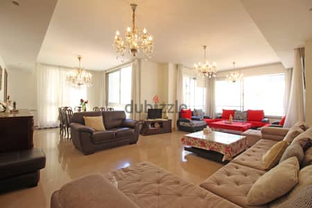 L15647-Furnished 3-Bedroom Apartment for Rent In Achrafieh, Sassine