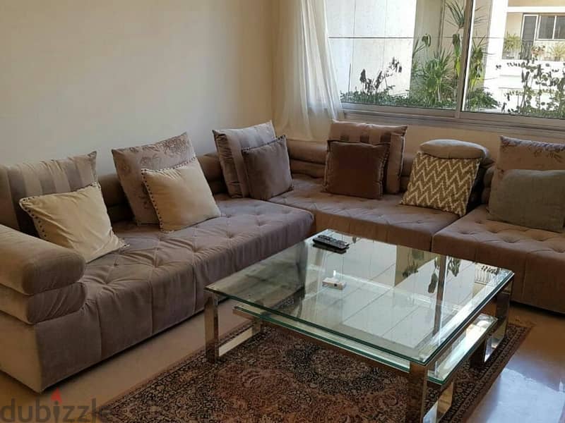 L15647-Furnished 3-Bedroom Apartment for Rent In Achrafieh, Sassine 1