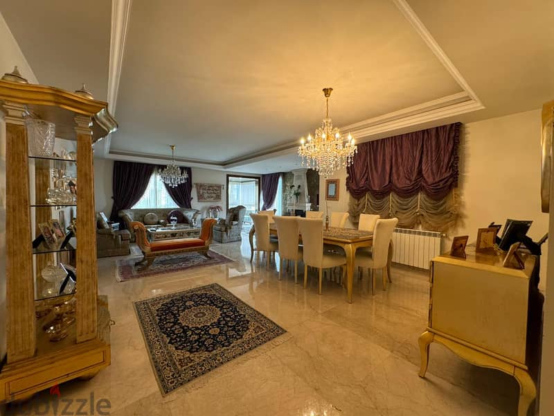 L15648-Fully Furnished Decorated Apartment for Rent In Mansourieh 0