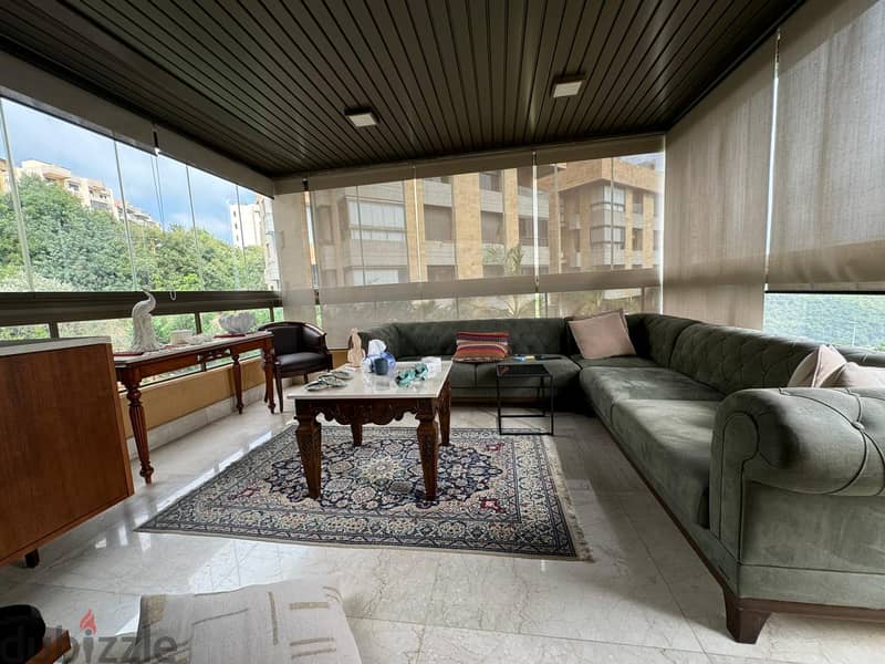 L15648-Fully Furnished Decorated Apartment for Rent In Mansourieh 5