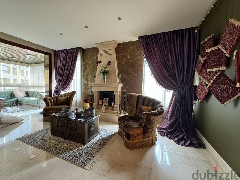 L15648-Fully Furnished Decorated Apartment for Rent In Mansourieh 6