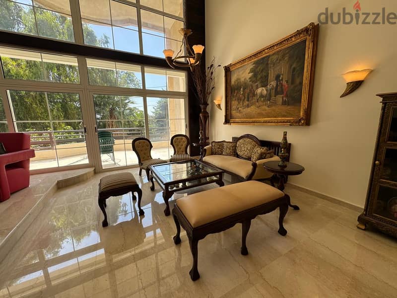 L15651-Spacious Furnished Duplex for Rent In In Louaize, Baabda 3