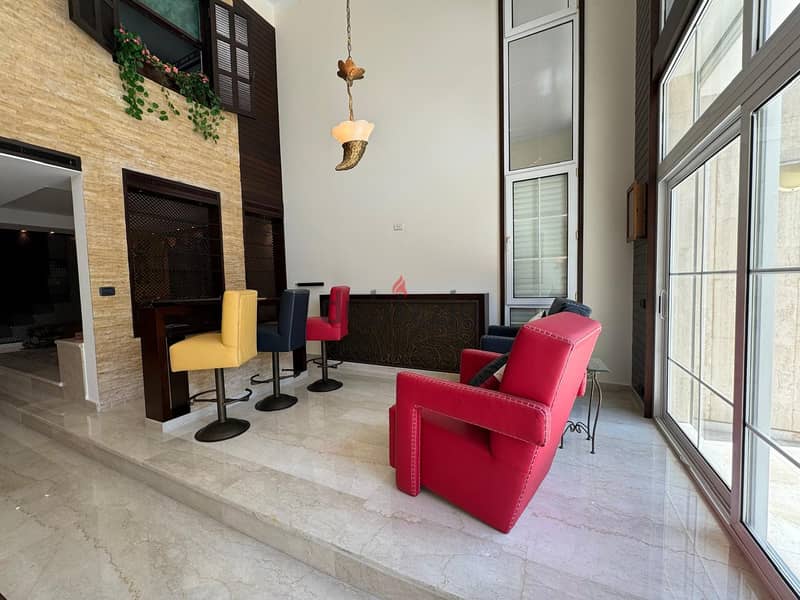 L15651-Spacious Furnished Duplex for Rent In In Louaize, Baabda 6