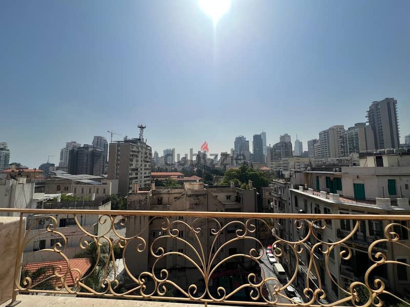 L15657-Light-Filled 3 Bedroom Apartment For Rent In Achrafieh 9