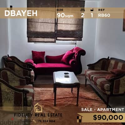 Apartment for sale in Dbayeh RB60