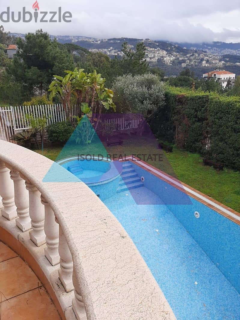 Lux Decorated 1155 m2 villa+200 m2 garden&pool for sale in Bet Mery 6