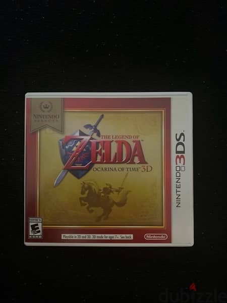 nintendo 3ds XL with case and zelda 3