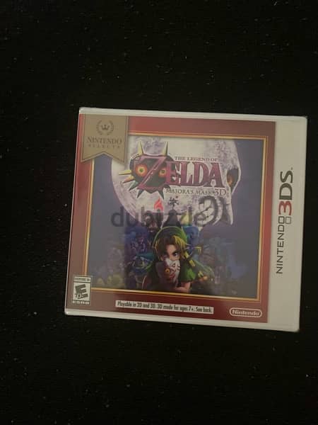 nintendo 3ds XL with case and zelda 4