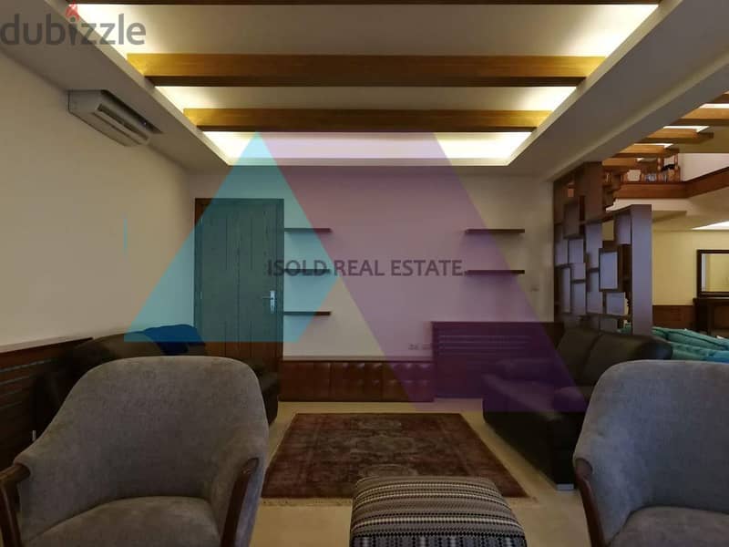 Super deluxe decorated 360 m2 duplex apartment for sale in Louayze 2