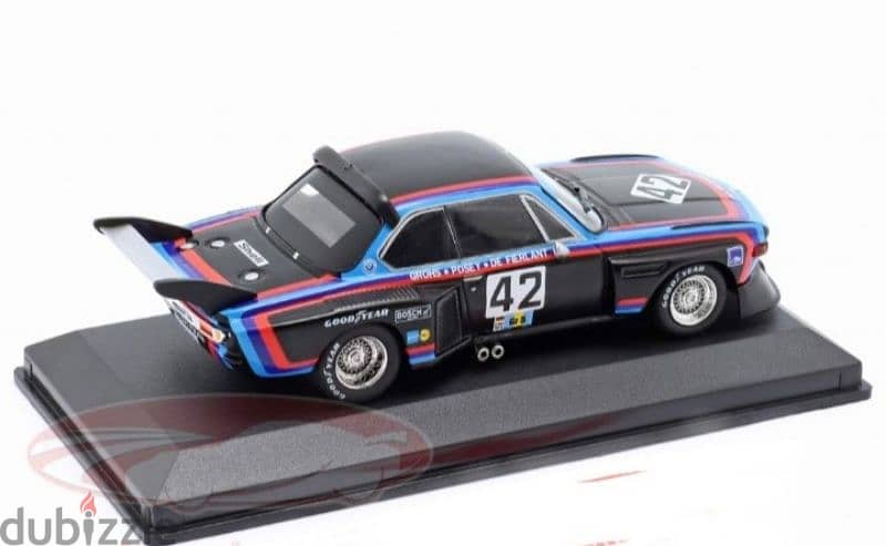 BMW 3.5 CSL (Le Mans 24h 1976) diecast car model 1;43. 4