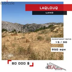 Land for sale in Laqlouq 950 SQM أرض للبيع في اللقلوق REF#CD1098 0