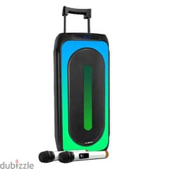 KB ELEMENTS KARAOKE SPEAKER-2 WHEELS TROLLEY - EK1010