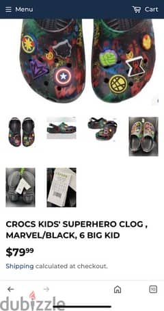 crocs original used size 33 for 6-7 years old 0