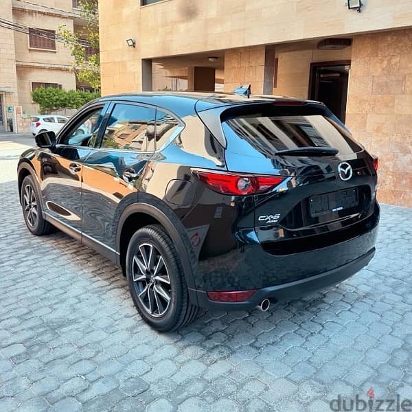 Mazda CX-5 AWD Grand touring 2017 black on black 4